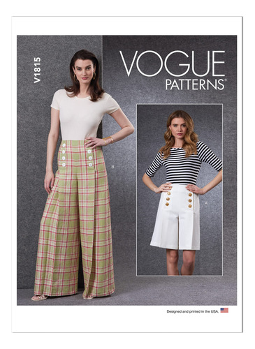 Vogue Misses - Pantalones De Pierna Ancha, Code V, Kit De P.