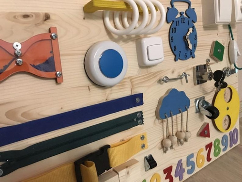 Tablero Didáctico Panel Montessori Personalizado70x50