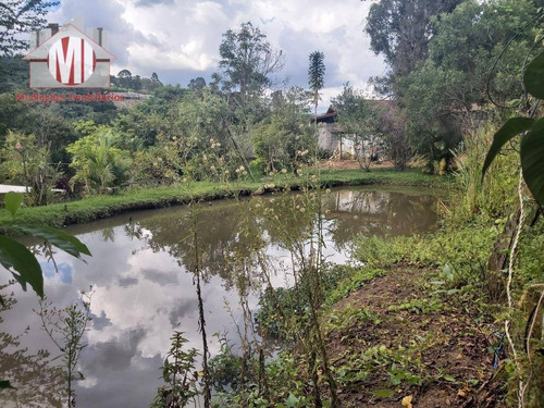 Imagem 18 de 30 de Chácara Rica Em Água Com 2 Lagos, Pomar, Pertinho Da Cidade, Casa Com 03 Dormitórios À Venda, 3335 M² Por R$ 450.000 - Pedra Bela/sp - Ch0074