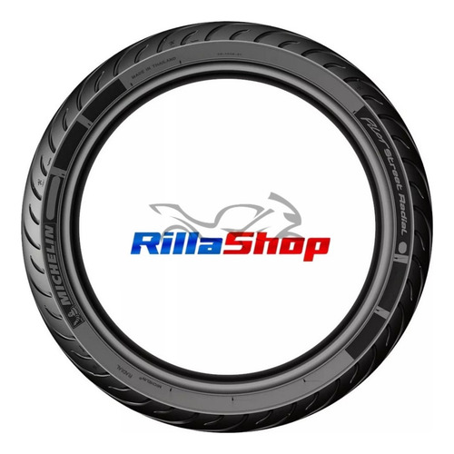 Pneu Dianteir Michelin Radial Sem Câmara De 120/70 Zr17 W 58