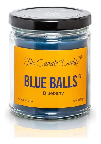 comprar Bolas Azules - Vela Perfumada De Arándanos - Vela De Frasco 