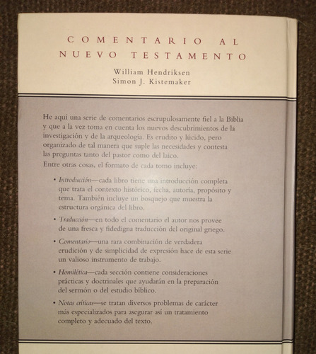 Gálatas. Traduccion Y Coment Exegetico. William Hendriksen (Usado)