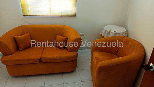 Apartamento En Venta En Los Mangos Valencia Mm Carabobo Amoblado, Equipado Pozo Y Planta