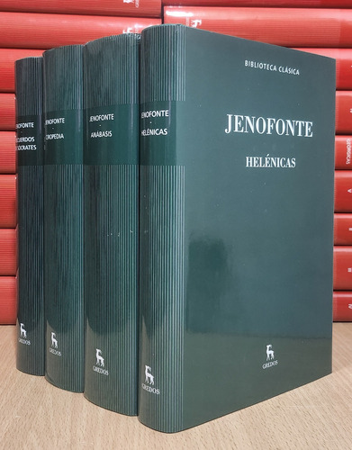 Jenofonte Anábasis Helenicas Ciropedia Sócrates Gredos (Usado)