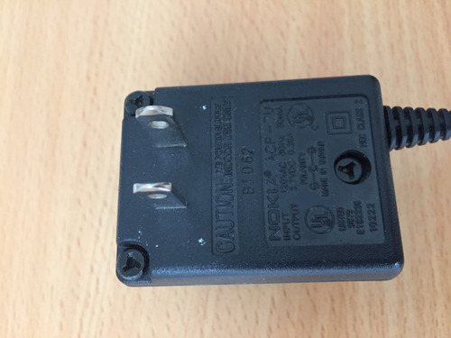 Cargador Adaptador Voltaje Transformador Nokia Acp-7u 3.7v (Usado)