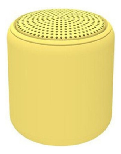 Mini Caixa De Som Amarelo
