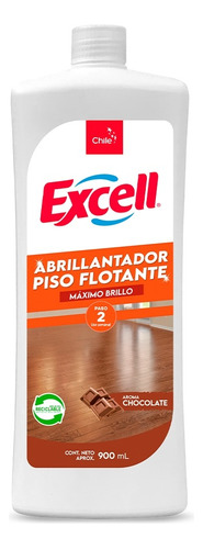 Abrillantador Piso Flotante Aroma A Chocolate 900ml Excell