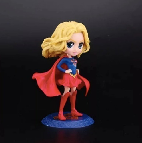 Boneca Dc Miniatura Super Girl Colecionável Figure 15 Cm
