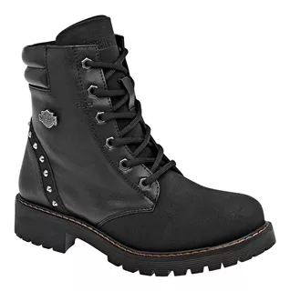 Bota Mujer Harley Davidson Margot Negro 108-797