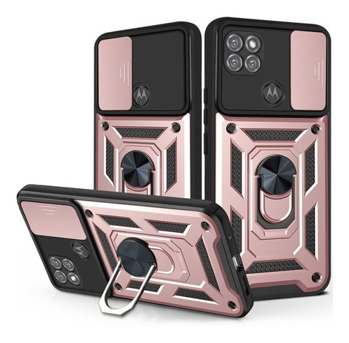 Funda Para Moto Tapa Deslizante Case + Cristal Templado