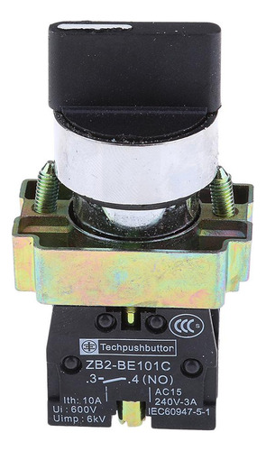 22mm Rotary Switch 3 Posiciones 600v 10a Para Módulo De .