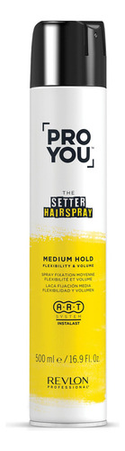 Pro You The Setter Hairspray Medium X 500 Ml - Laca Media en líquido Revlon Professional The Setter