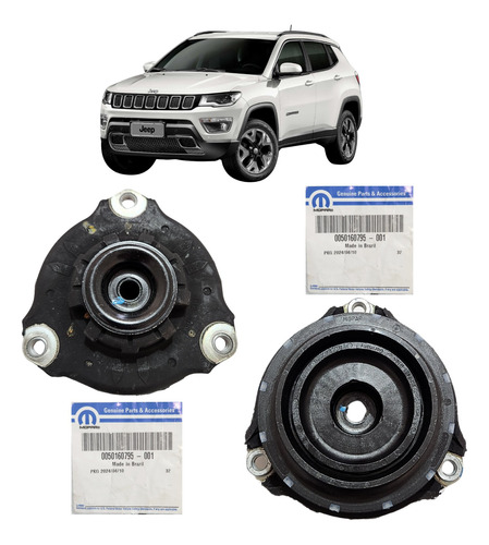 Par Coxim Amortecedor Dianteiro Jeep Compass 1.3 T270 22 23