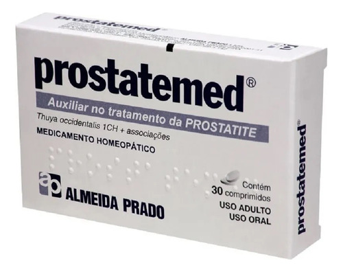 Prostatemed 30 Comprimidos Almeida Prado Sabor Sem Sabor