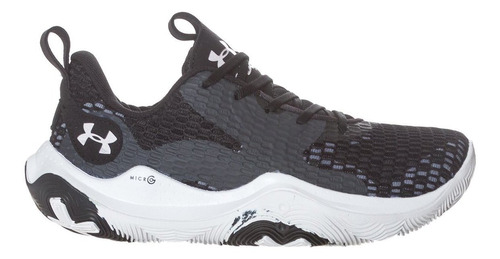 Tênis Under Armour Spawn 3 Masculino Basquete - Preto