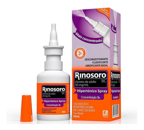 Rinosoro Spray 3% Solução Hipertônica 50ml
