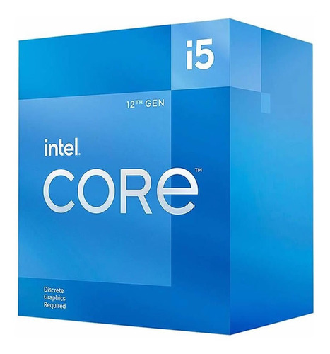 Cpu Intel Core I5 12400f 12va Six Core 4.4ghz S1700