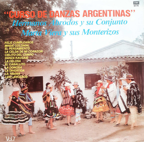 Marta Viera Hermanos Abrodos - Curso Danzas Argentinas 7 Lp