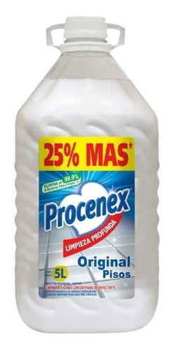 Limpiador Pisos Blanco X 5 Litros Procenex (cod. 4519)