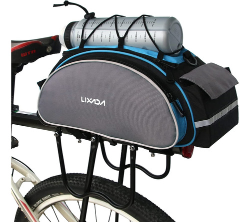 Bolsa De Bicicleta Multifuncion Impermeable, 13l