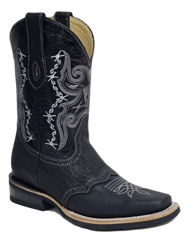 Bota Roper Rodeo Super Duty Welt Piel Genuine Leather Bovino