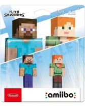 Comprar Nintendo Switch Amiibo Super Smash Bros Steve & Alex