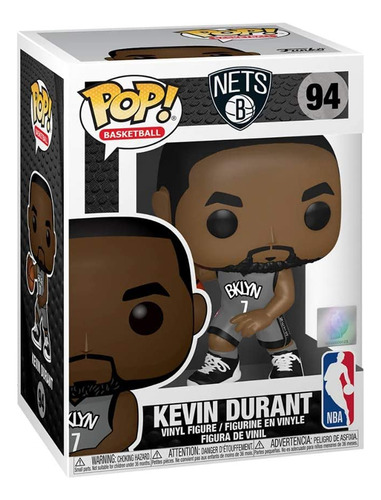 ¡funko Pop! Nba: Brooklyn Nets - Kevin Durant (suplente)