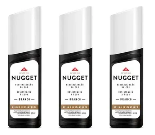 Nugget para hotsell sapato branco