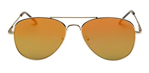 Grinderpunch Gafas De Sol Aviator Con Lente