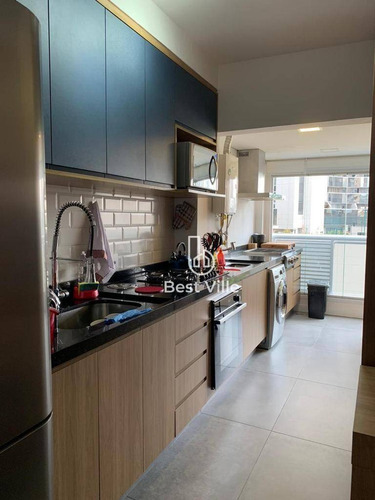 Imagem 8 de 30 de Apartamento Á Venda 68m² De Área Útil, No Edifício Glass Alphaville, Em Alphaville Barueri- Sp. 02 Dormitórios. - Ap0193