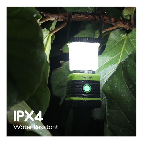 Linterna De Campamento Led, Linterna Led Led Con Batería 4