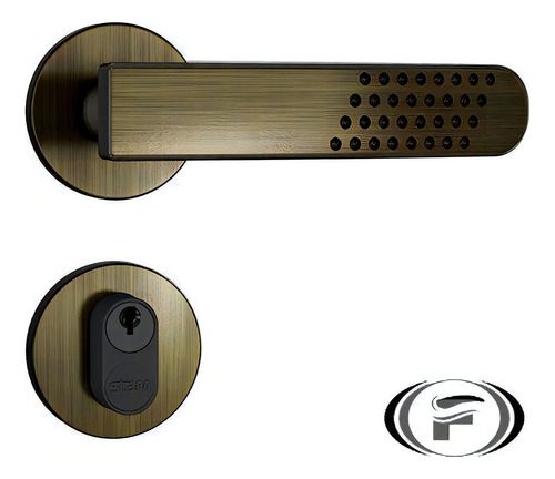 Fechadura 803/21 Externa Antique Roseta Stam
