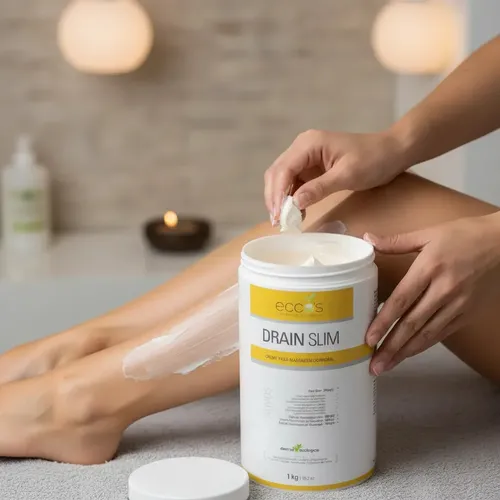 Creme Para Massagem Corporal Eccos Drain Slim 1kg Maracujá