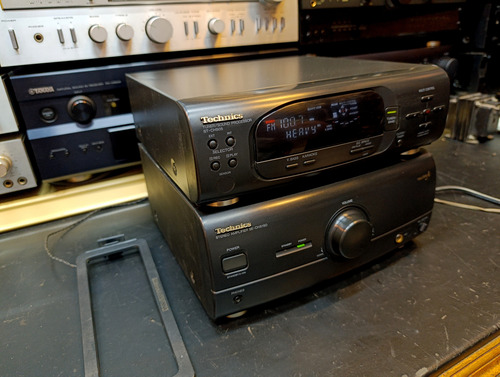 Espectacular Minicomponente Technics 80watt Ch515 Hbaudio Negro 80 W (Usado)