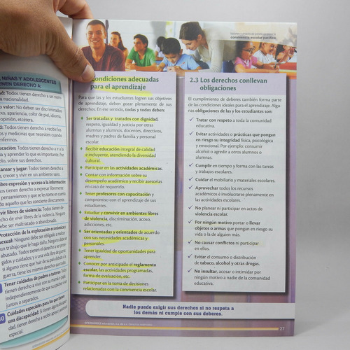 Valores Y Prácticas Positivas Para Convivencia Escolar Bl2 (Usado)