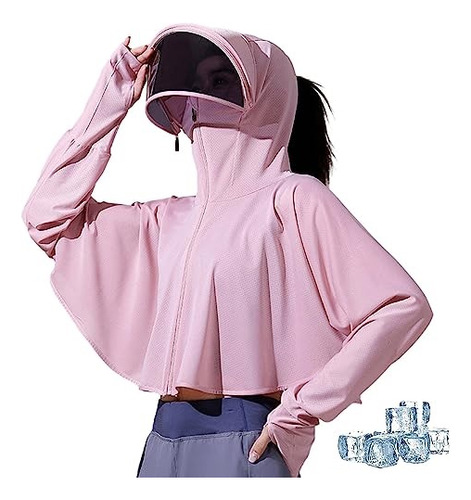 A Gorra Solar Y Chaqueta De Protección Uv