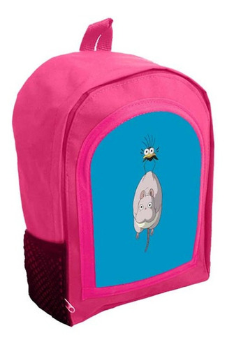 Mochila Infantil Rosa Nena Nene Totoro Anime Tt279