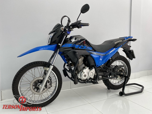 Imagem 4 de 9 de Honda Bros 160 Esdd 2018 Azul
