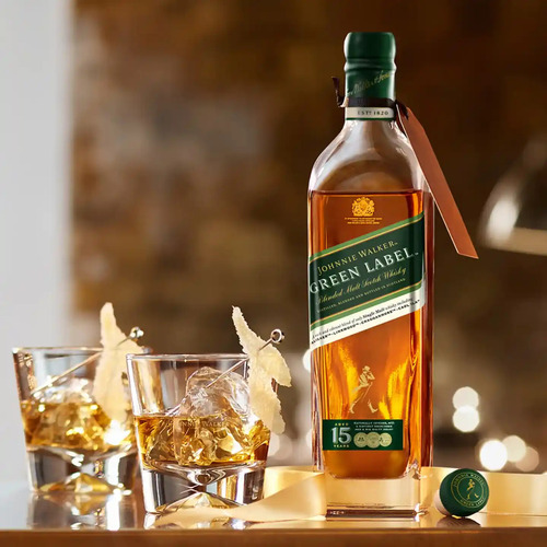 Whisky Combo Johnnie Walker Green Label + Gold Label 750ml