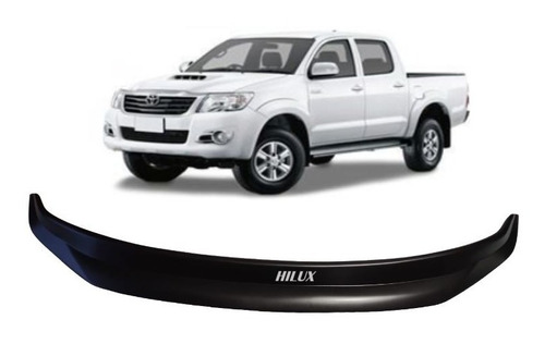 Deflector Capot Con Logo Toyota Hilux Año 2012 Al 2015