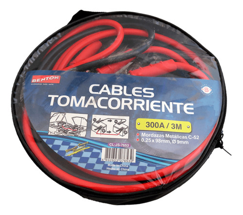 Cable Puente Roba Corriente Benton 300amp 3 Metros