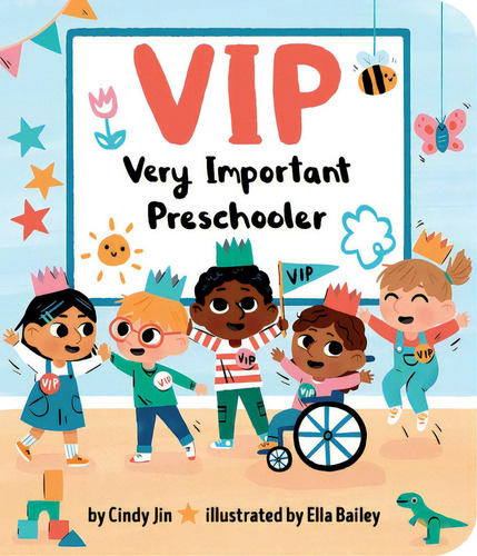 Vip: Very Important Preschooler, De Jin, Cindy. Editorial Little Simon, Tapa Dura En Inglés