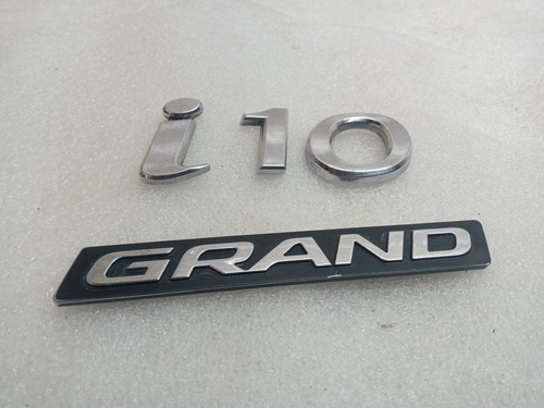 Emblema I10 Grand Hyundai Grand I10 2016 1.2l 15-20 Manual 