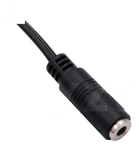 Imagen 2 de 3 de Cable Aux 3,5mm A 6,5mm Dual, Audio 6,35 , Mono Jack