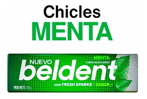 Pack X 24 Unid. Chicles  Menta 20 Un Beldent