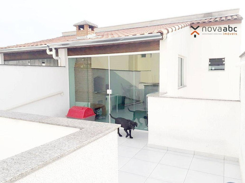 Cobertura Com 2 Dormitórios À Venda, 48 M² Por R$ 350.000,00 - Parque Das Nações - Santo André/sp - Co1154