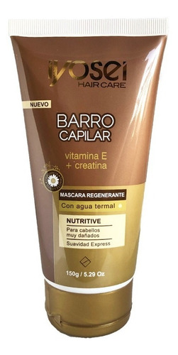 Imagen 2 de 2 de Barro Capilar Con Agua Thermal & Vitamina E X 150grs Iyosei