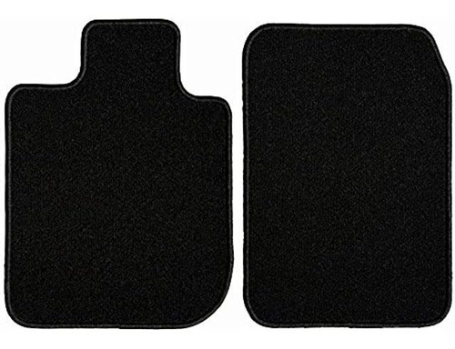 Ggbailey Black Driver & Passenger Floor Mats Custom-fit For