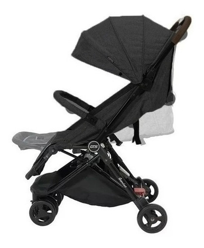 Cochecito Cuna Bebe Gts Genius Hasta 36 Meses Homologado Color Negro
