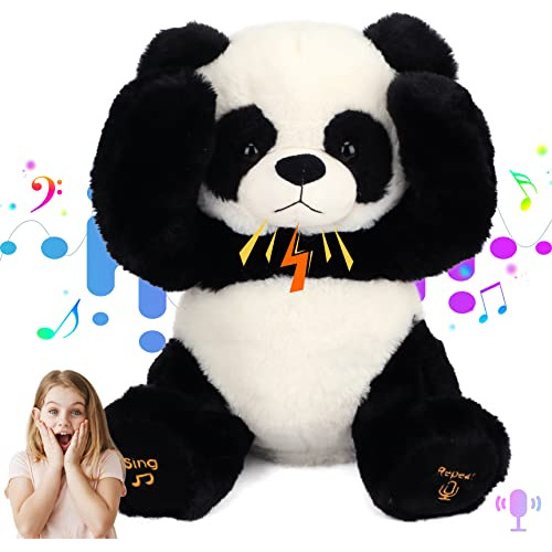 Lindooy Mire Un Boo Panda Oso Interactivo Repite Lo Q8xd3